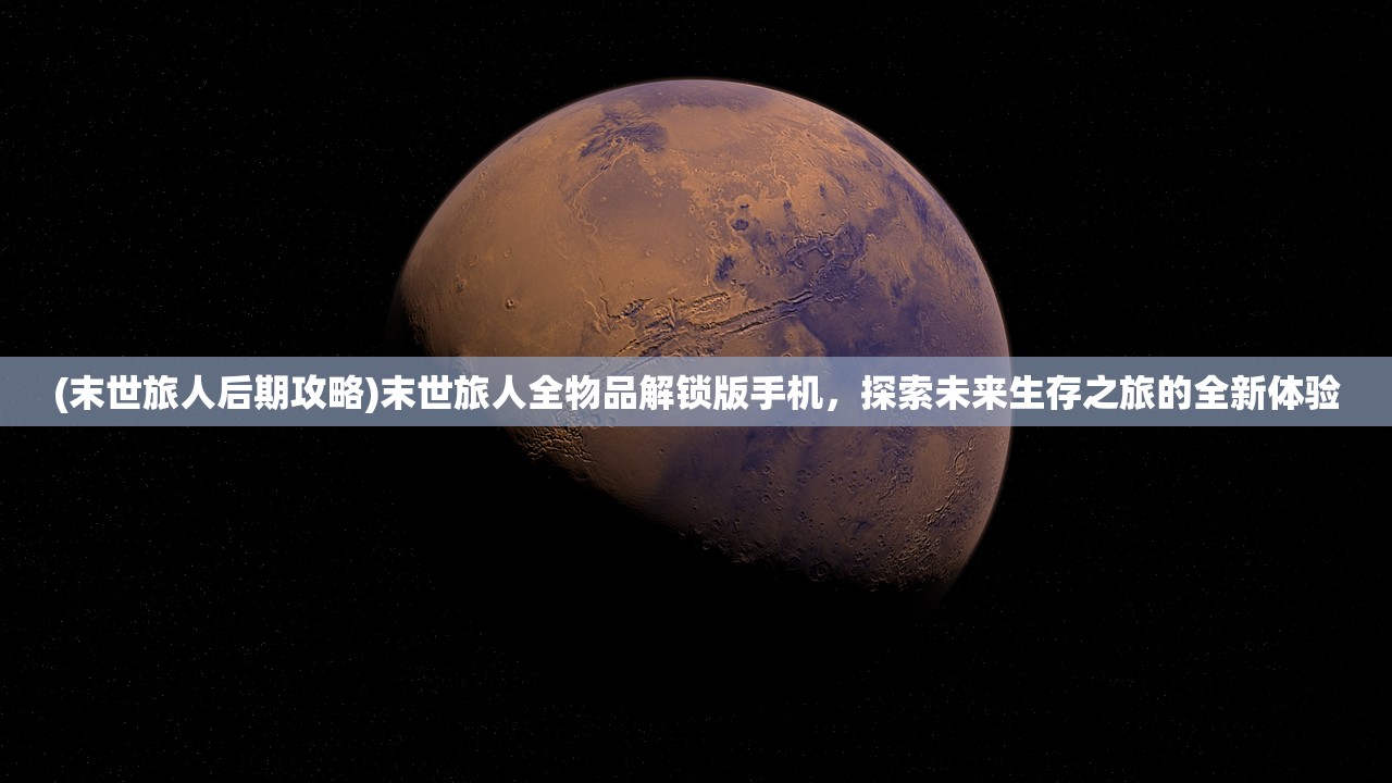 (末世旅人后期攻略)末世旅人全物品解锁版手机,探索未来生存之旅的全新体验 (末世旅人后期攻略)末世旅人全物品解锁版手机,探索未来生存之旅的全新体验