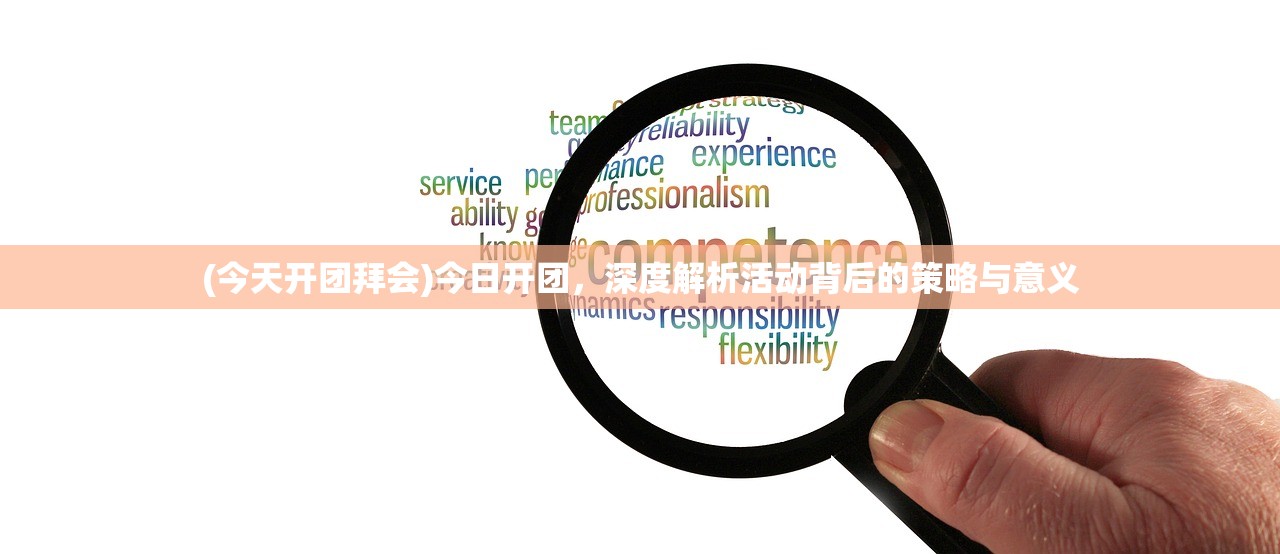 (今天开团拜会)今日开团，深度解析活动背后的策略与意义
