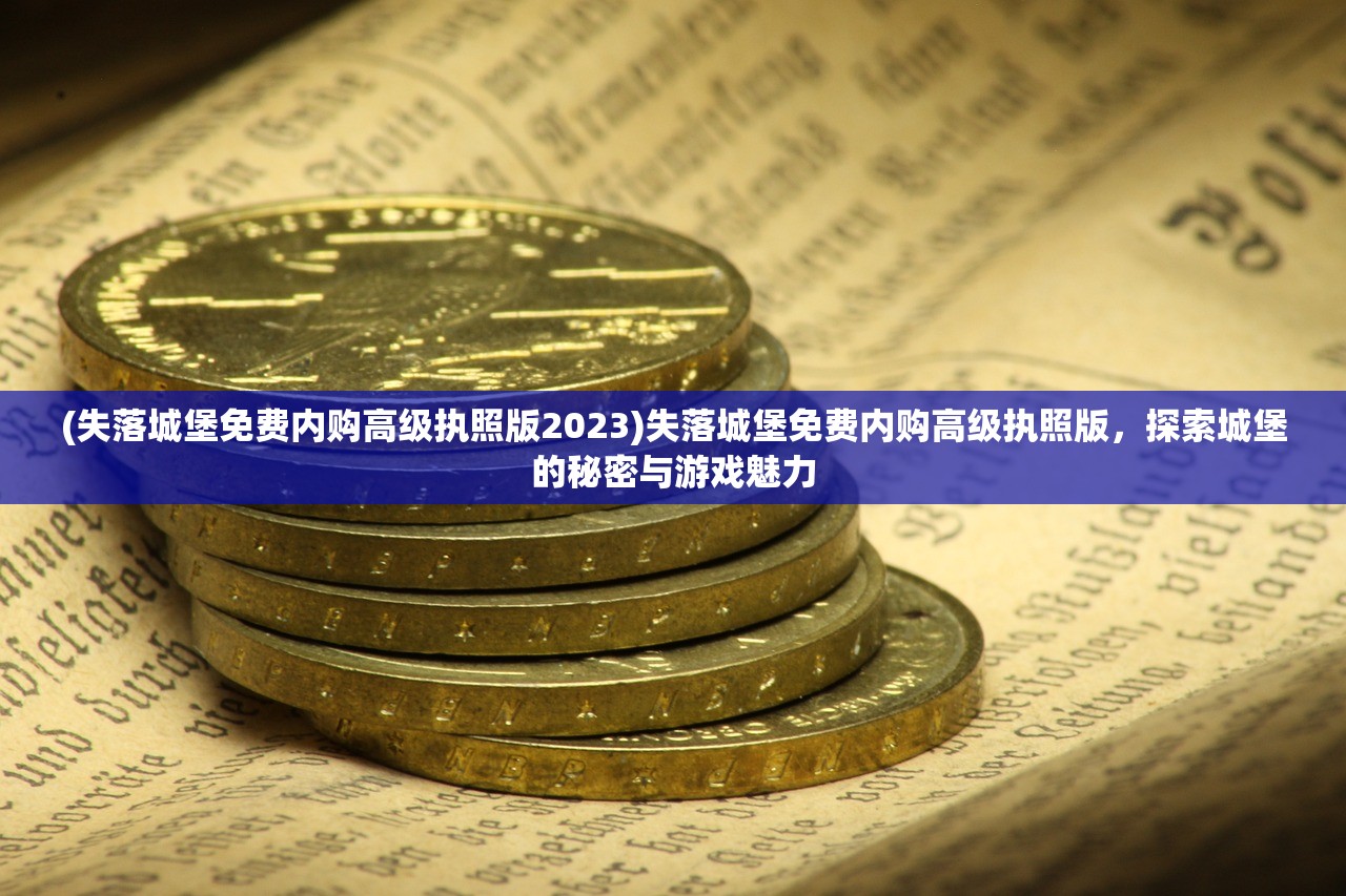 (失落城堡免费内购高级执照版2023)失落城堡免费内购高级执照版,探索城堡的秘密与游戏魅力 (失落城堡免费内购高级执照版2023)失落城堡免费内购高级执照版,探索城堡的秘密与游戏魅力