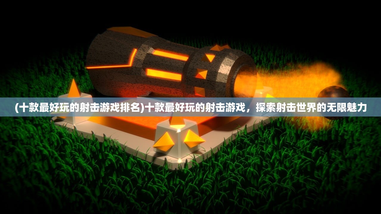 (十款最好玩的射击游戏排名)十款最好玩的射击游戏，探索射击世界的无限魅力