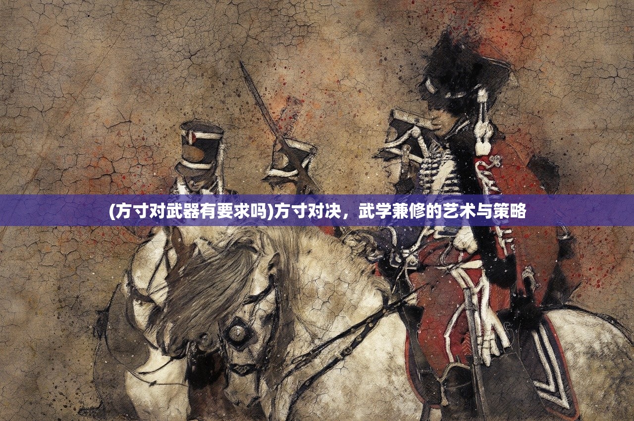 (方寸对武器有要求吗)方寸对决,武学兼修的艺术与策略 (方寸对武器有要求吗)方寸对决,武学兼修的艺术与策略